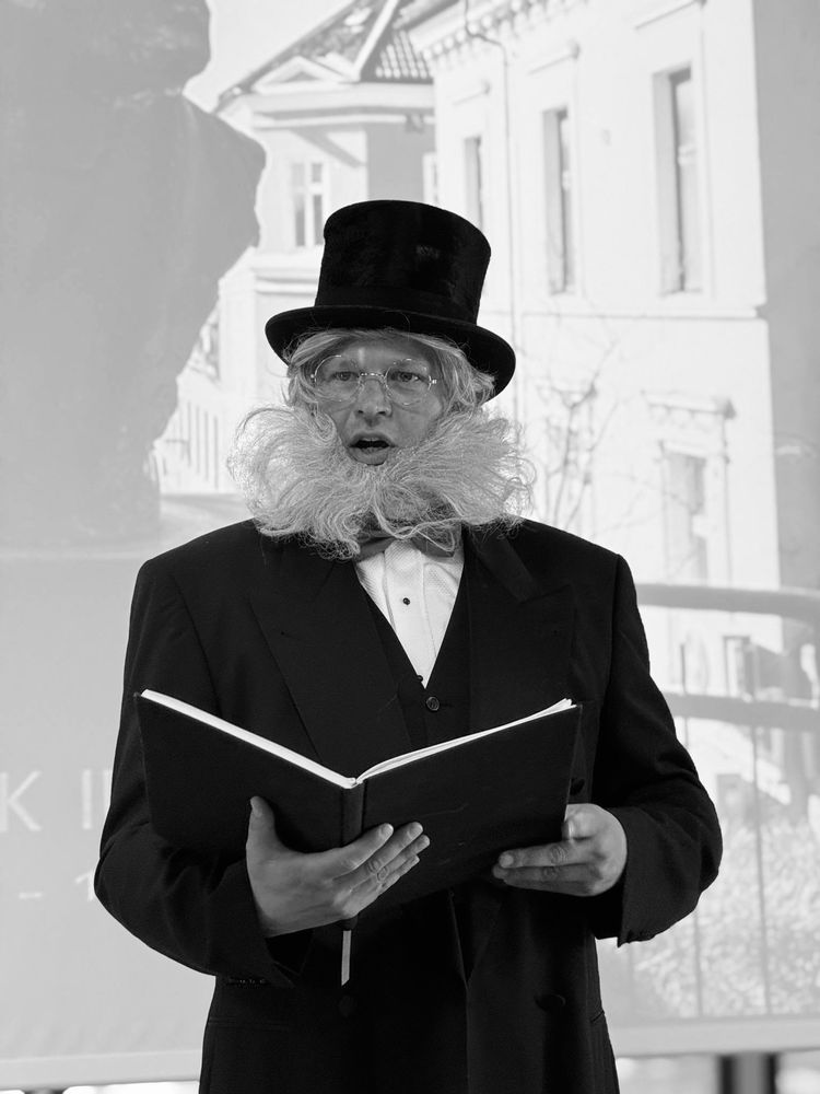 Ibsen på Telemark Museum 2025 — Henrik som Ibsen